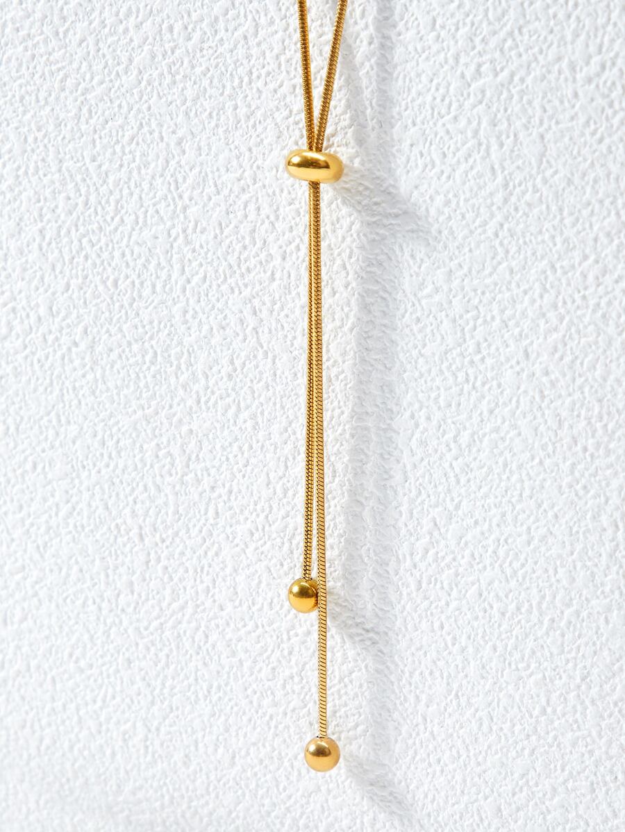 Colar Élégance Ajustable Banhado em Ouro 18K