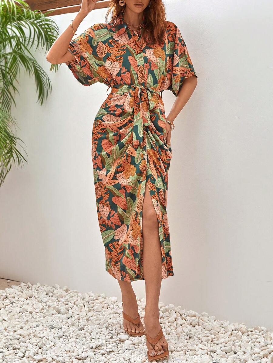 Vestido Évora Tropic Midi