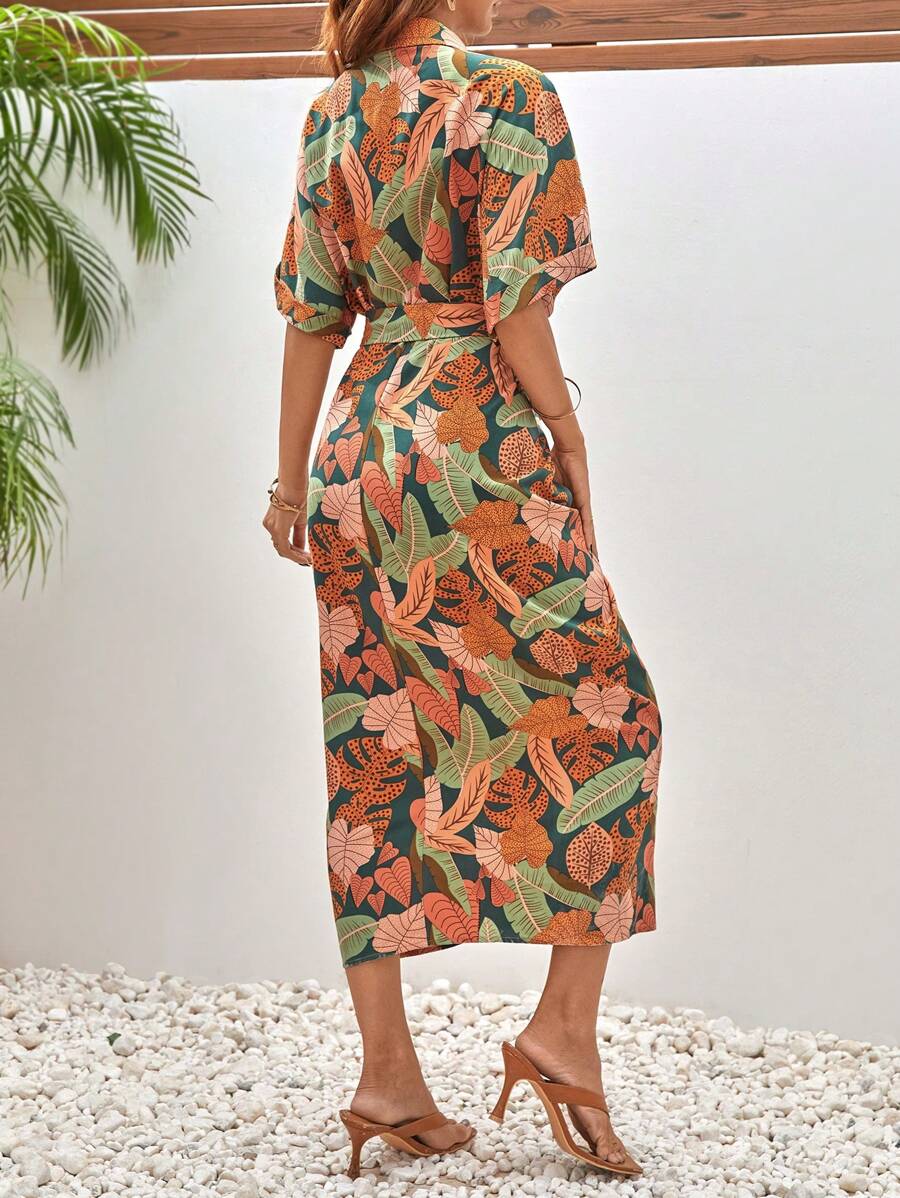Vestido Évora Tropic Midi