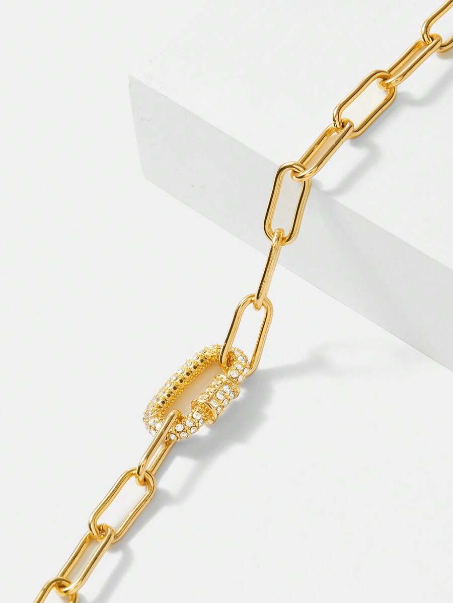 Pulseira Élise Pavé Banhada em Ouro 18K