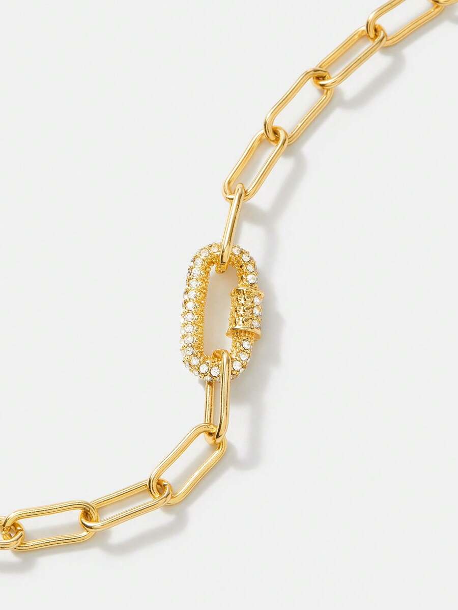 Pulseira Élise Pavé Banhada em Ouro 18K