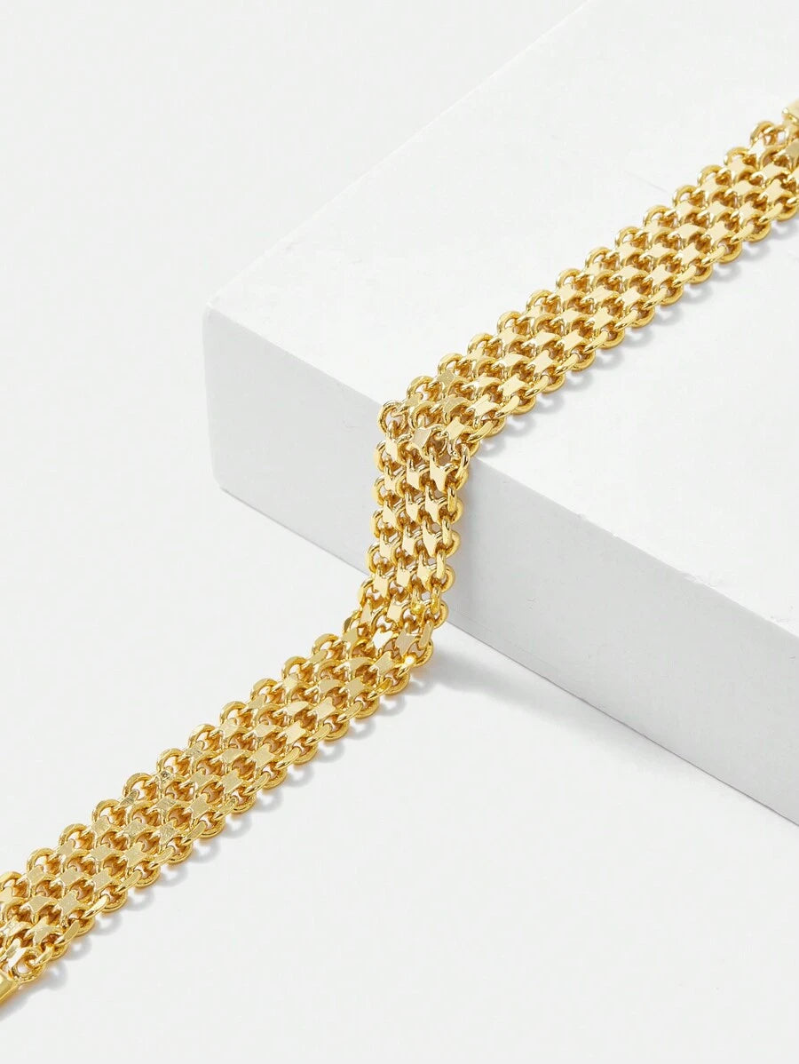 Pulseira Aurielle Banhado em Ouro 18K