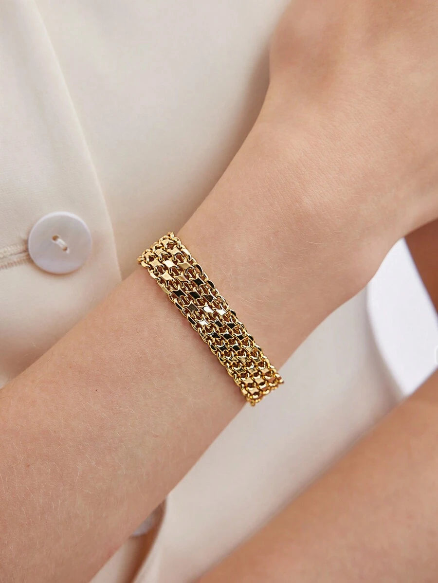 Pulseira Aurielle Banhado em Ouro 18K