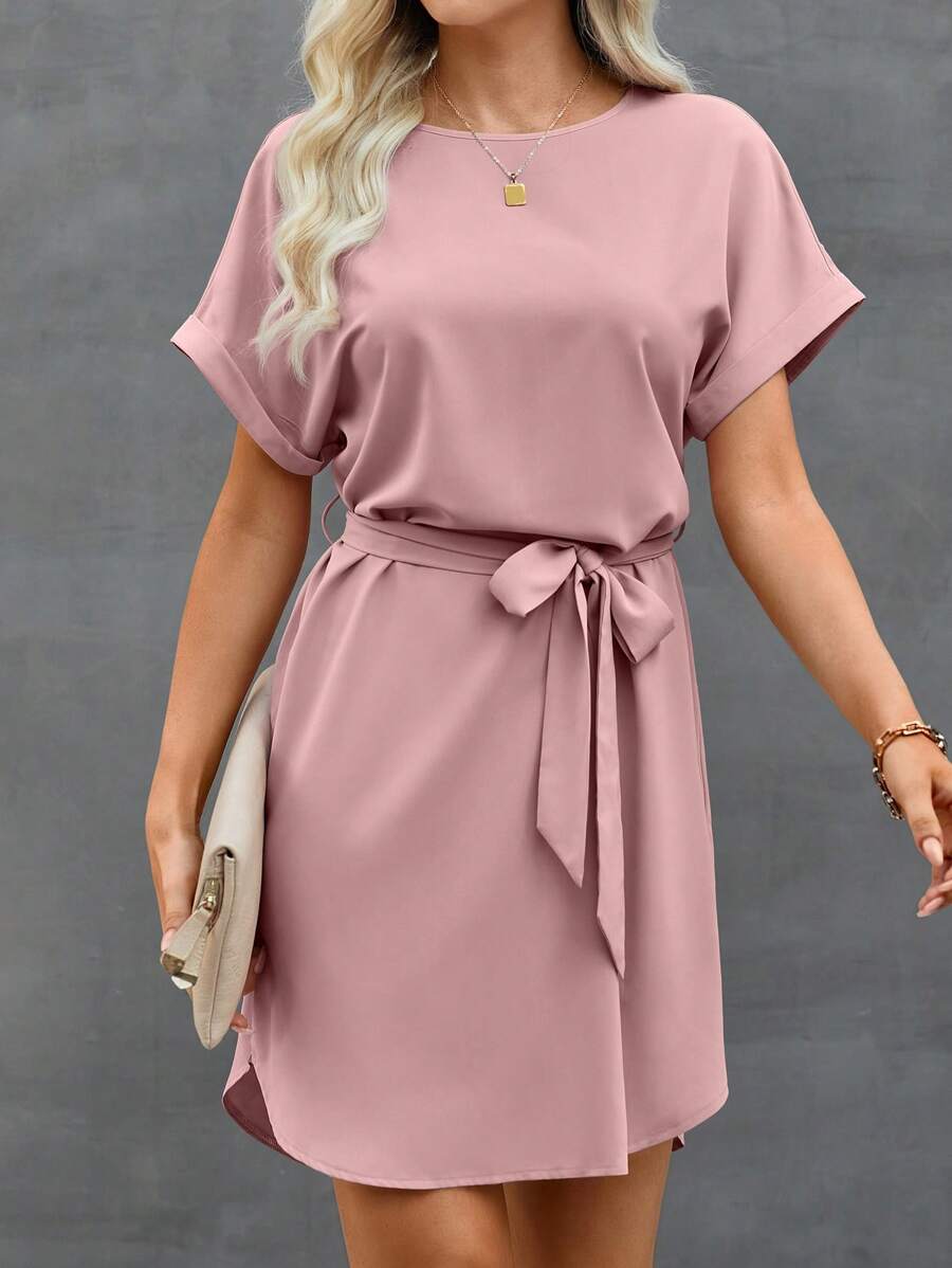 Vestido Laura Curto com Amarração