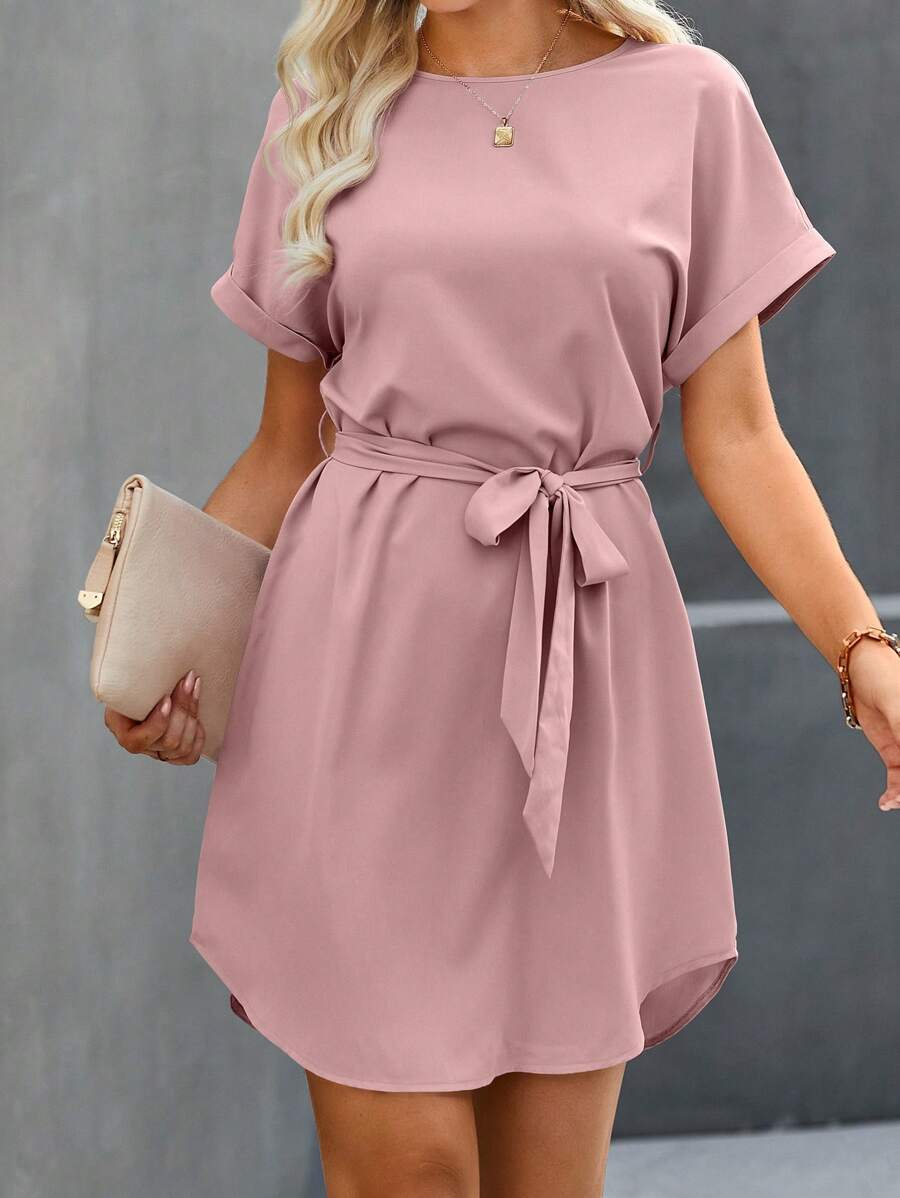 Vestido Laura Curto com Amarração