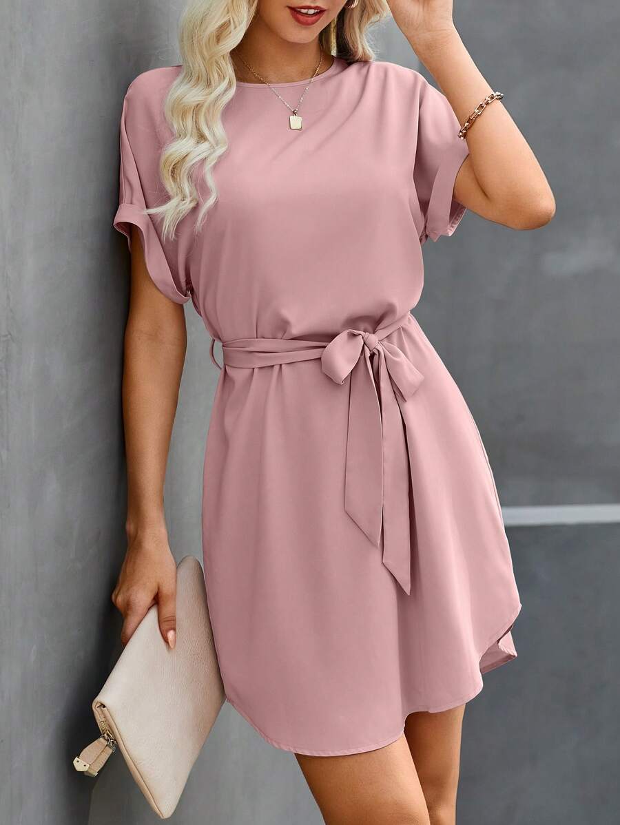 Vestido Laura Curto com Amarração