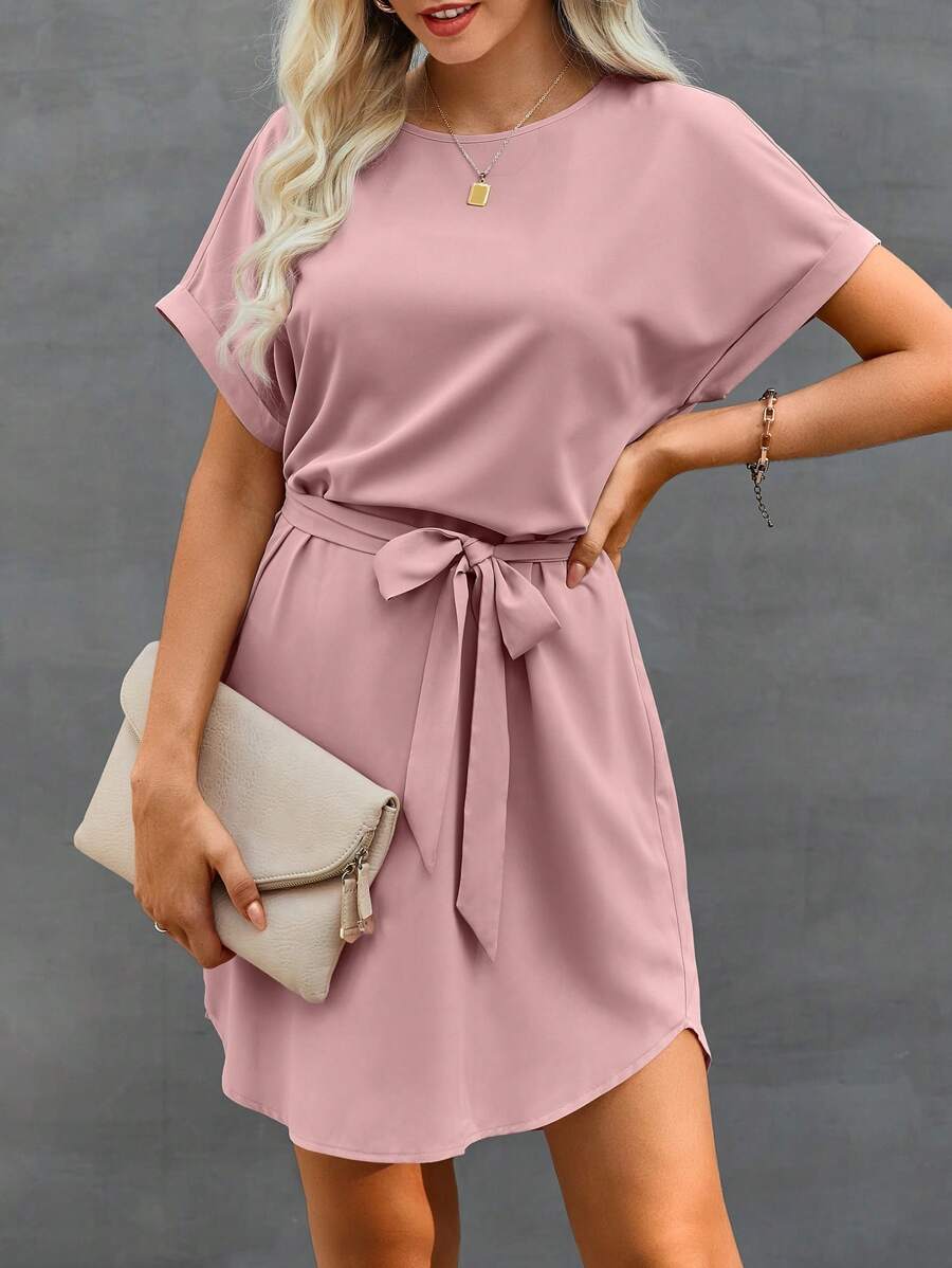 Vestido Laura Curto com Amarração