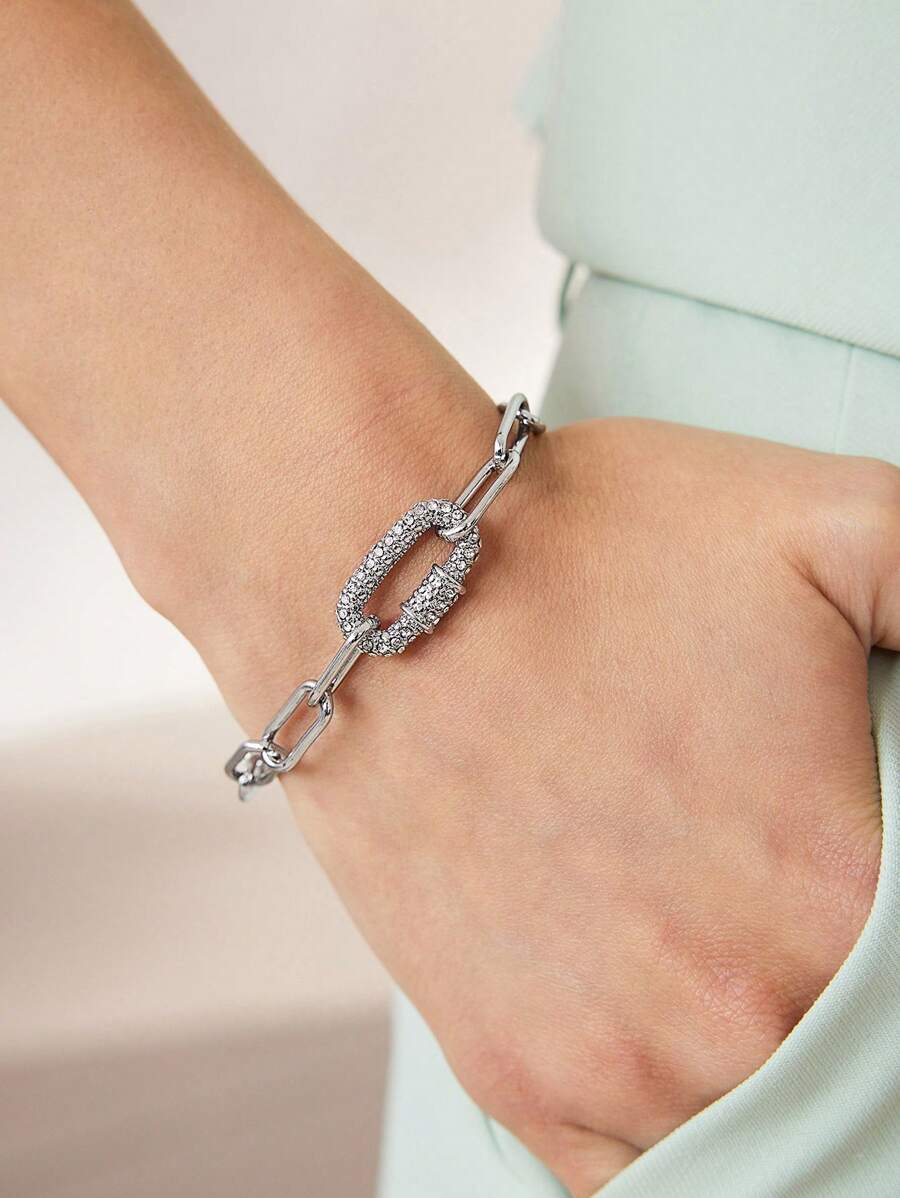 Pulseira Élise Pavé Banhada em Ouro 18K