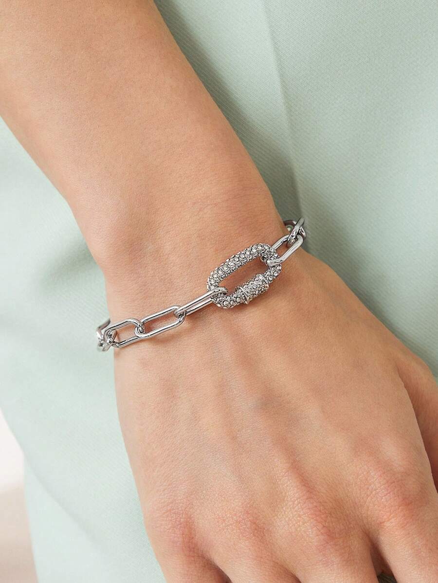 Pulseira Élise Pavé Banhada em Ouro 18K