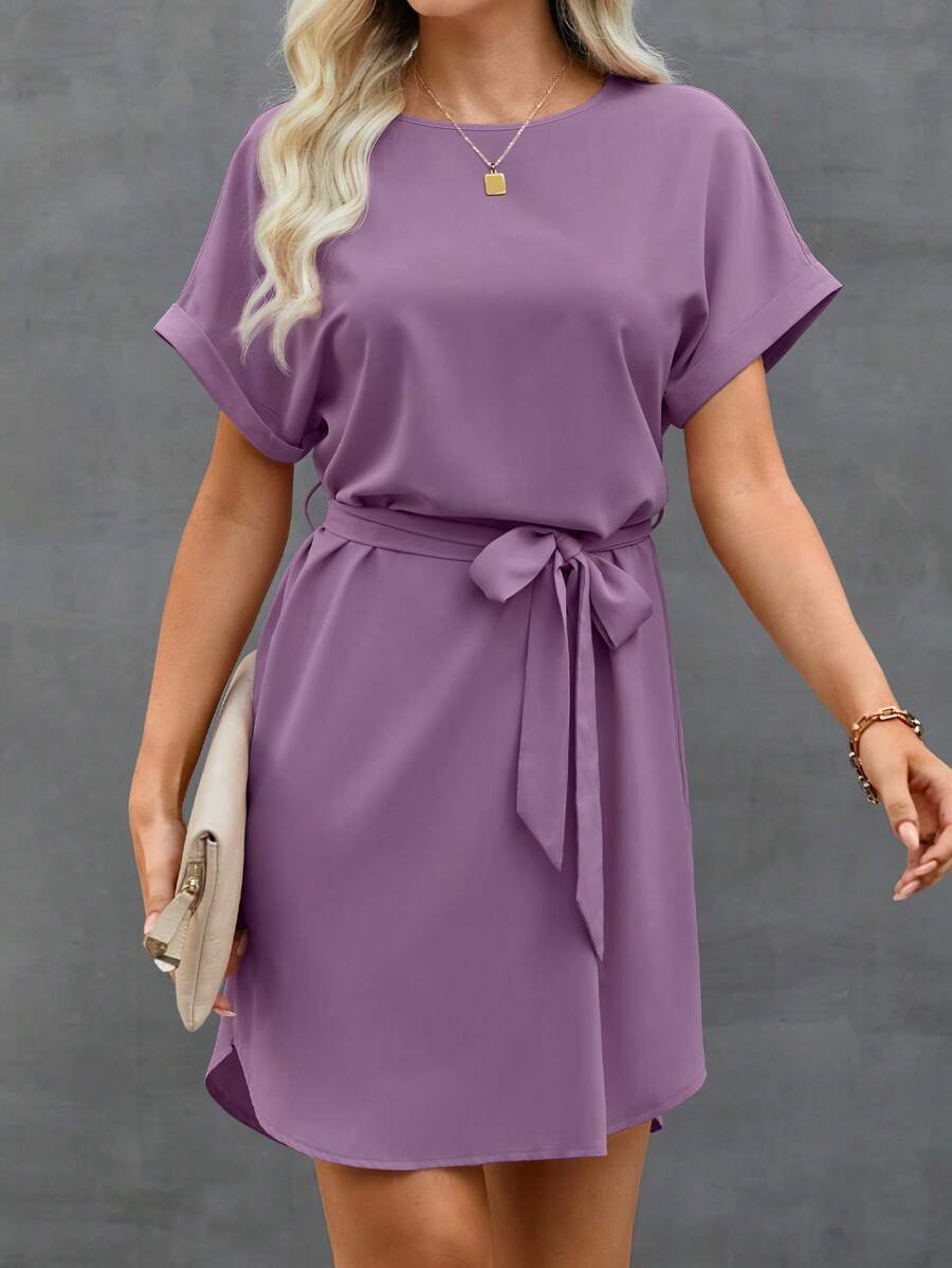 Vestido Laura Curto com Amarração