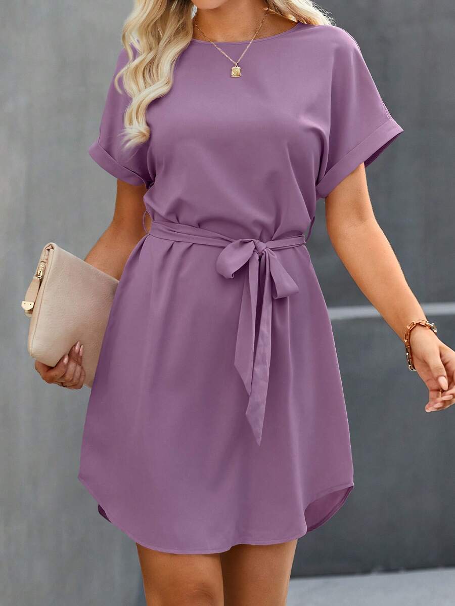 Vestido Laura Curto com Amarração