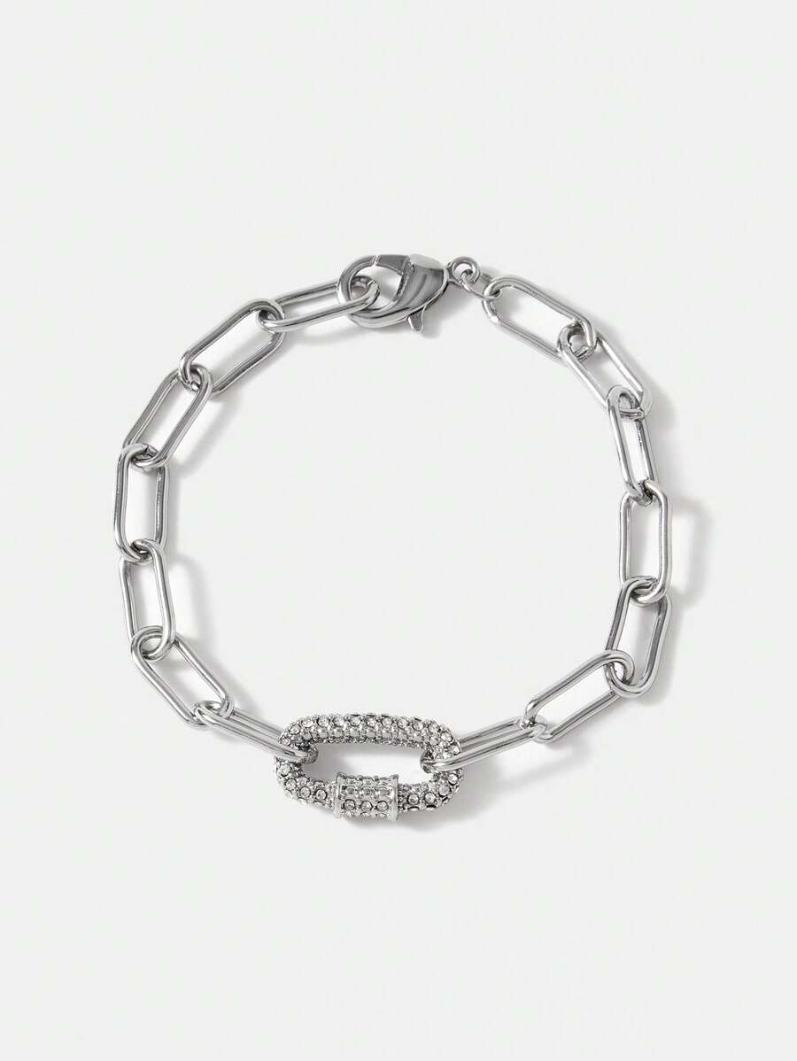 Pulseira Élise Pavé Banhada em Ouro 18K