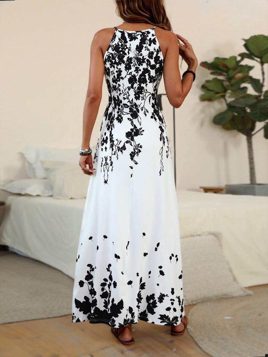 Vestido Aurora Longo Floral