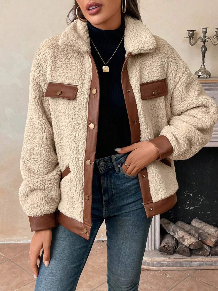 Jaqueta Gabriela Sherpa