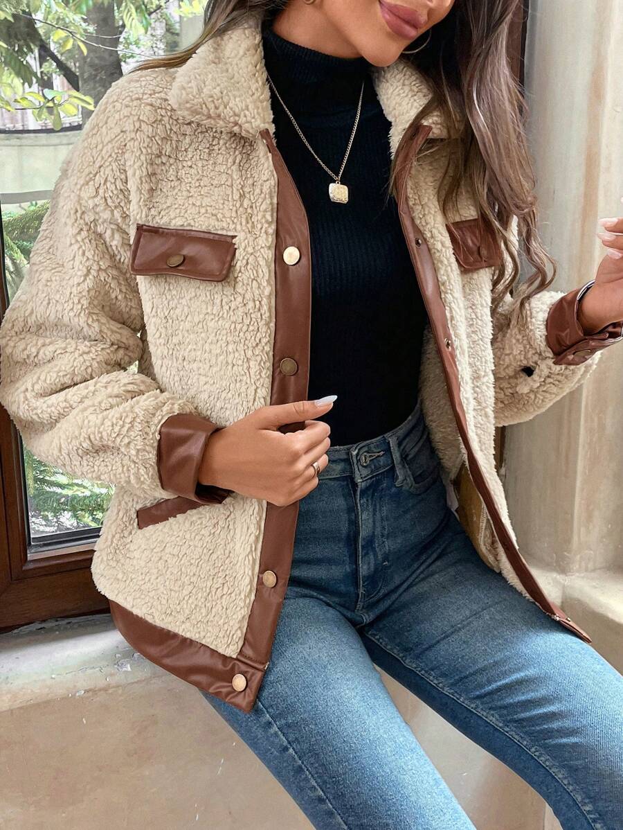 Jaqueta Gabriela Sherpa