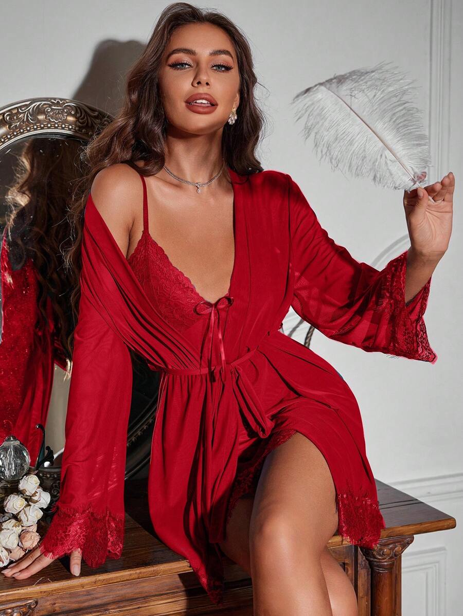 Camisola Aurora Lace Elegance