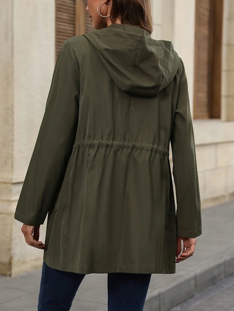 Jaqueta Olivia Parka Casual