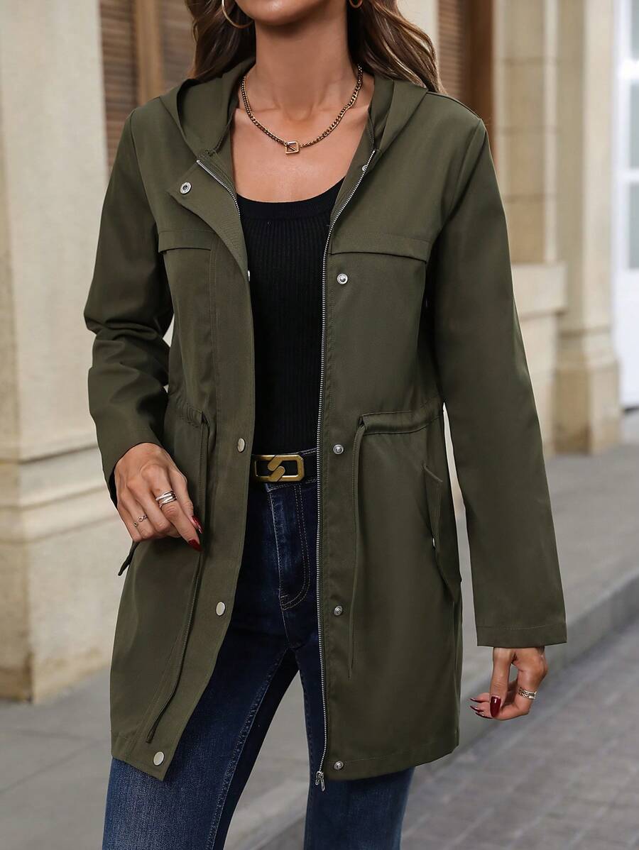 Jaqueta Olivia Parka Casual