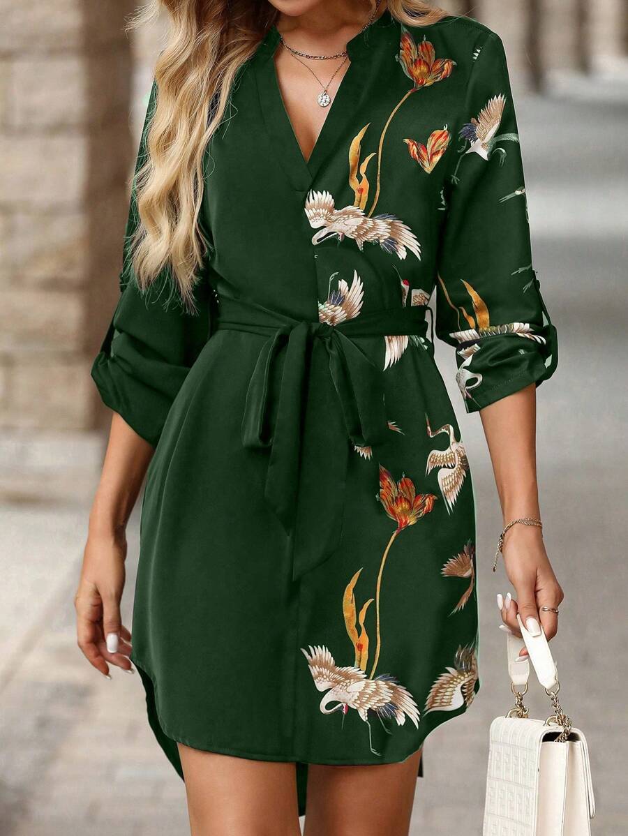 Vestido Poá Elisa Elegante Trabalho