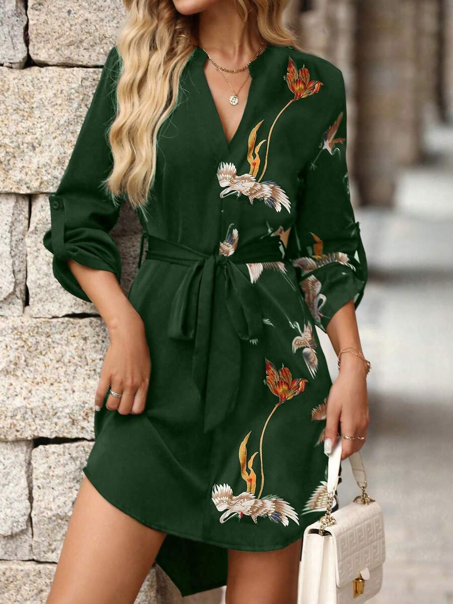 Vestido Poá Elisa Elegante Trabalho