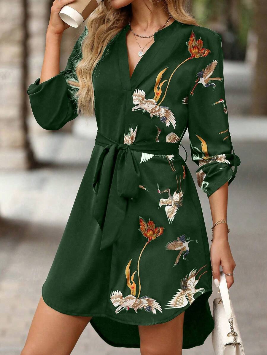 Vestido Poá Elisa Elegante Trabalho