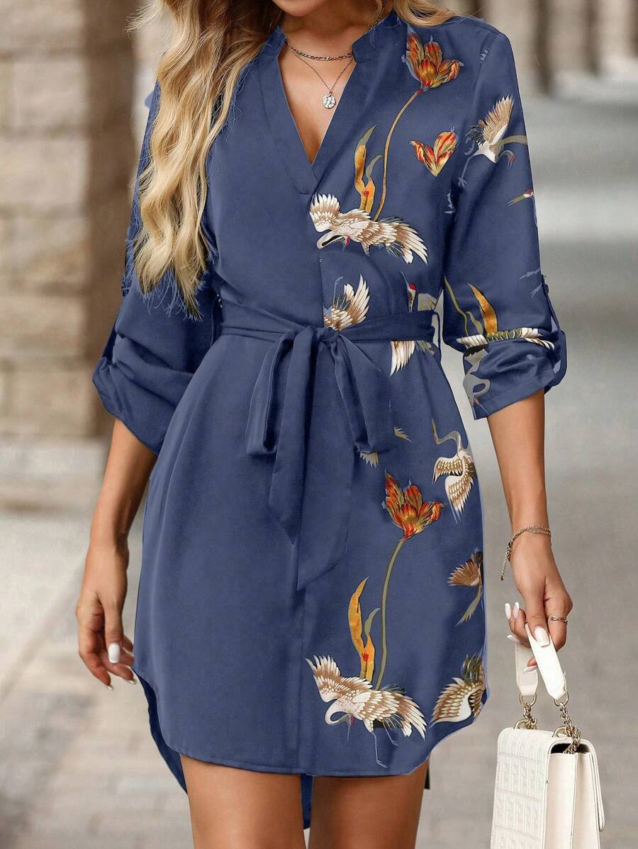 Vestido Poá Elisa Elegante Trabalho
