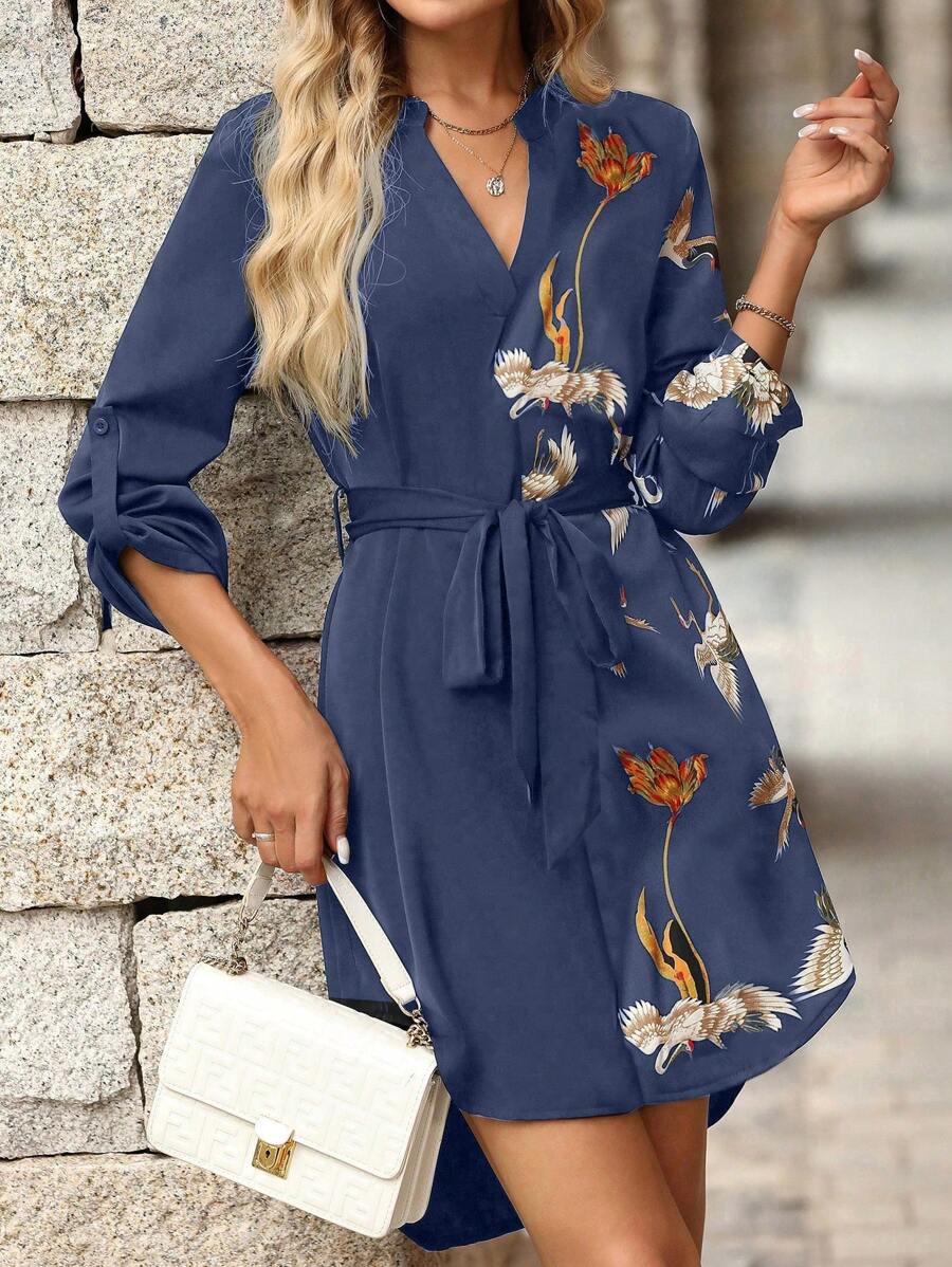 Vestido Poá Elisa Elegante Trabalho