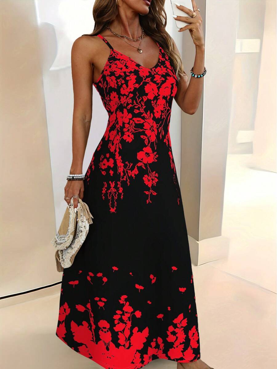 Vestido Aurora Longo Floral