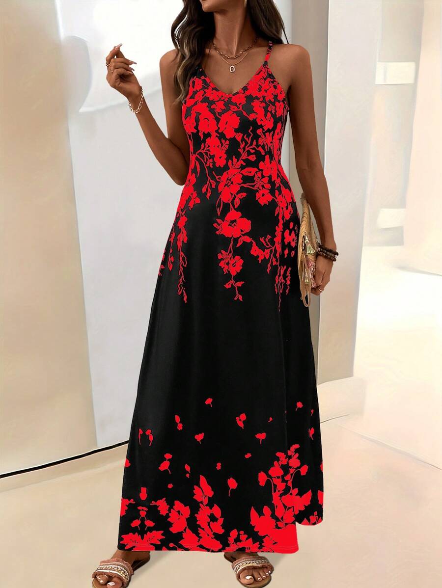 Vestido Aurora Longo Floral