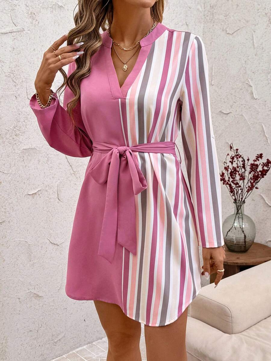 Vestido Poá Elisa Elegante Trabalho