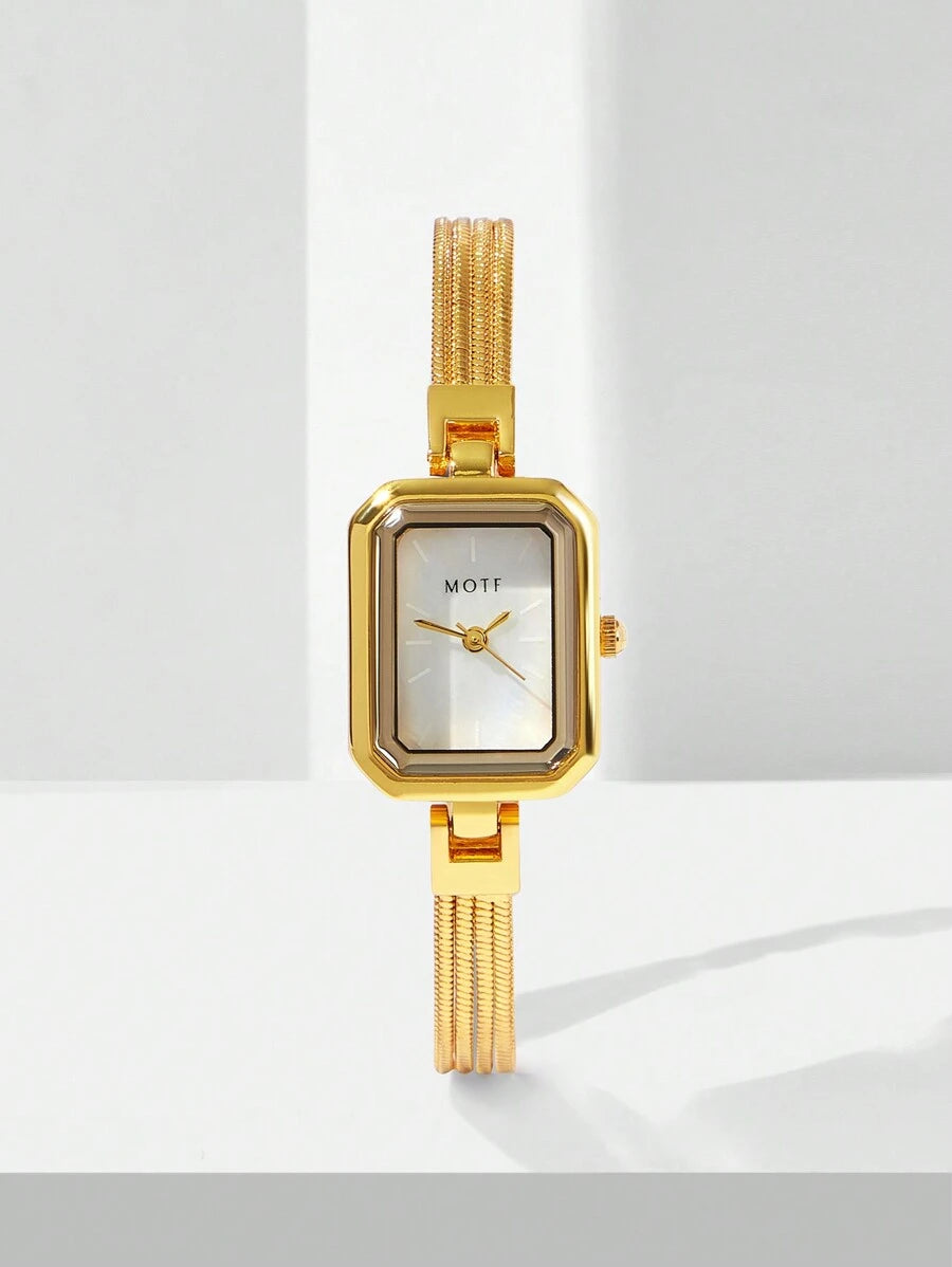 Relógio Lumière Royale Mesh Banhado em Ouro 18K