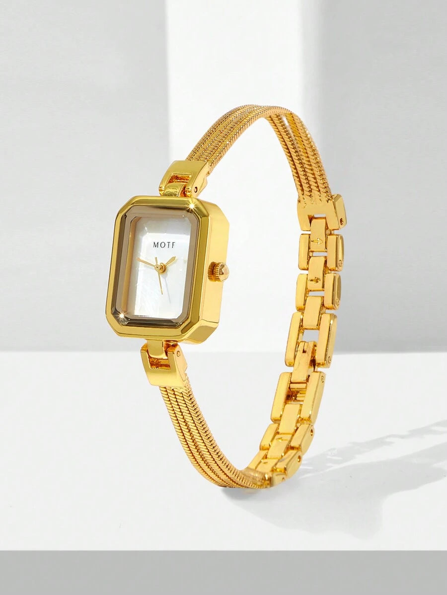 Relógio Lumière Royale Mesh Banhado em Ouro 18K
