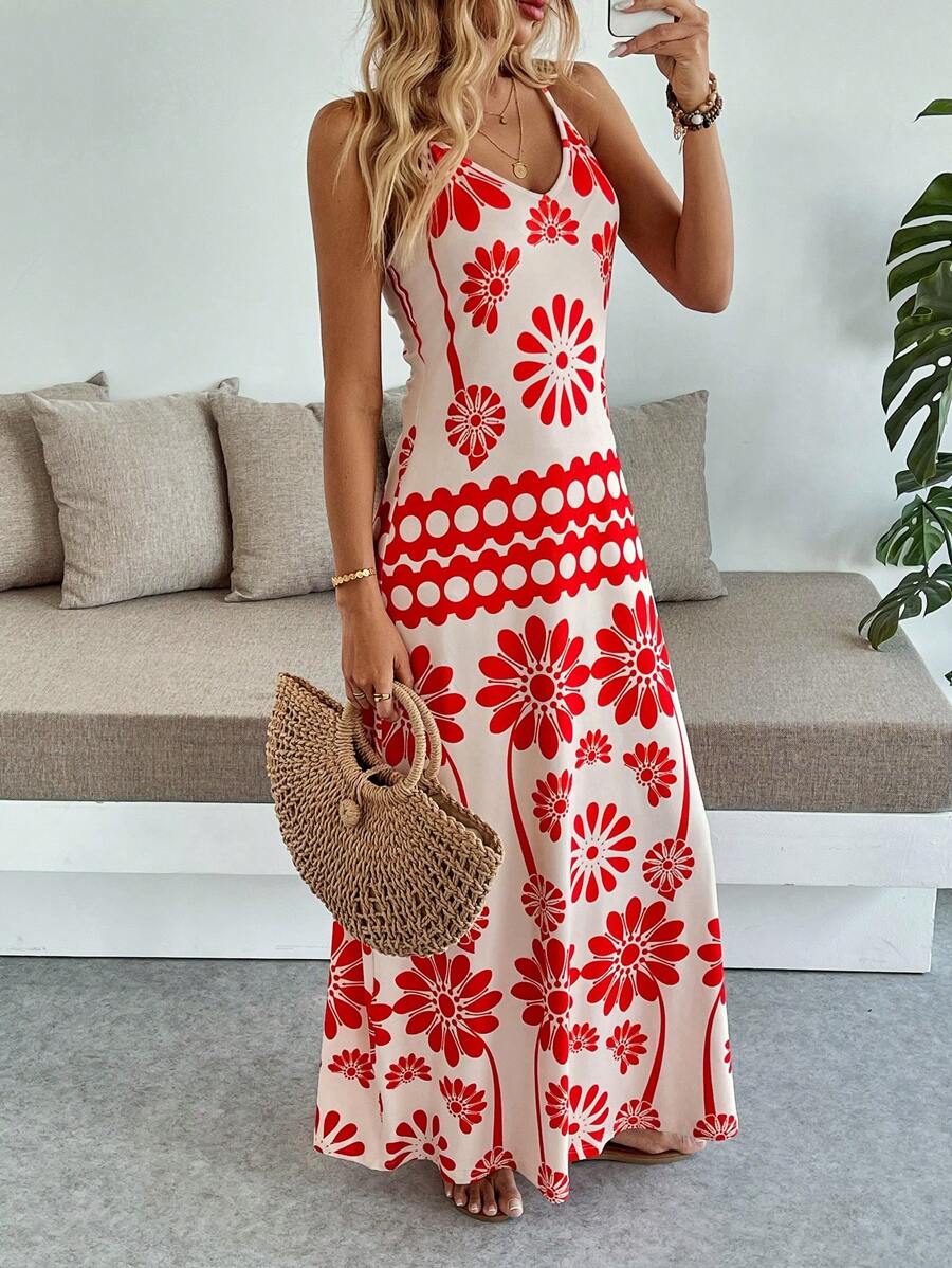 Vestido Aurora Longo Floral