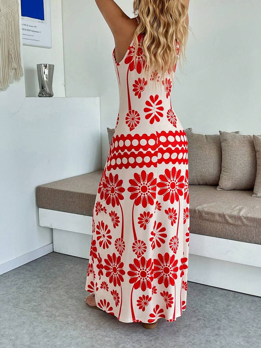 Vestido Aurora Longo Floral