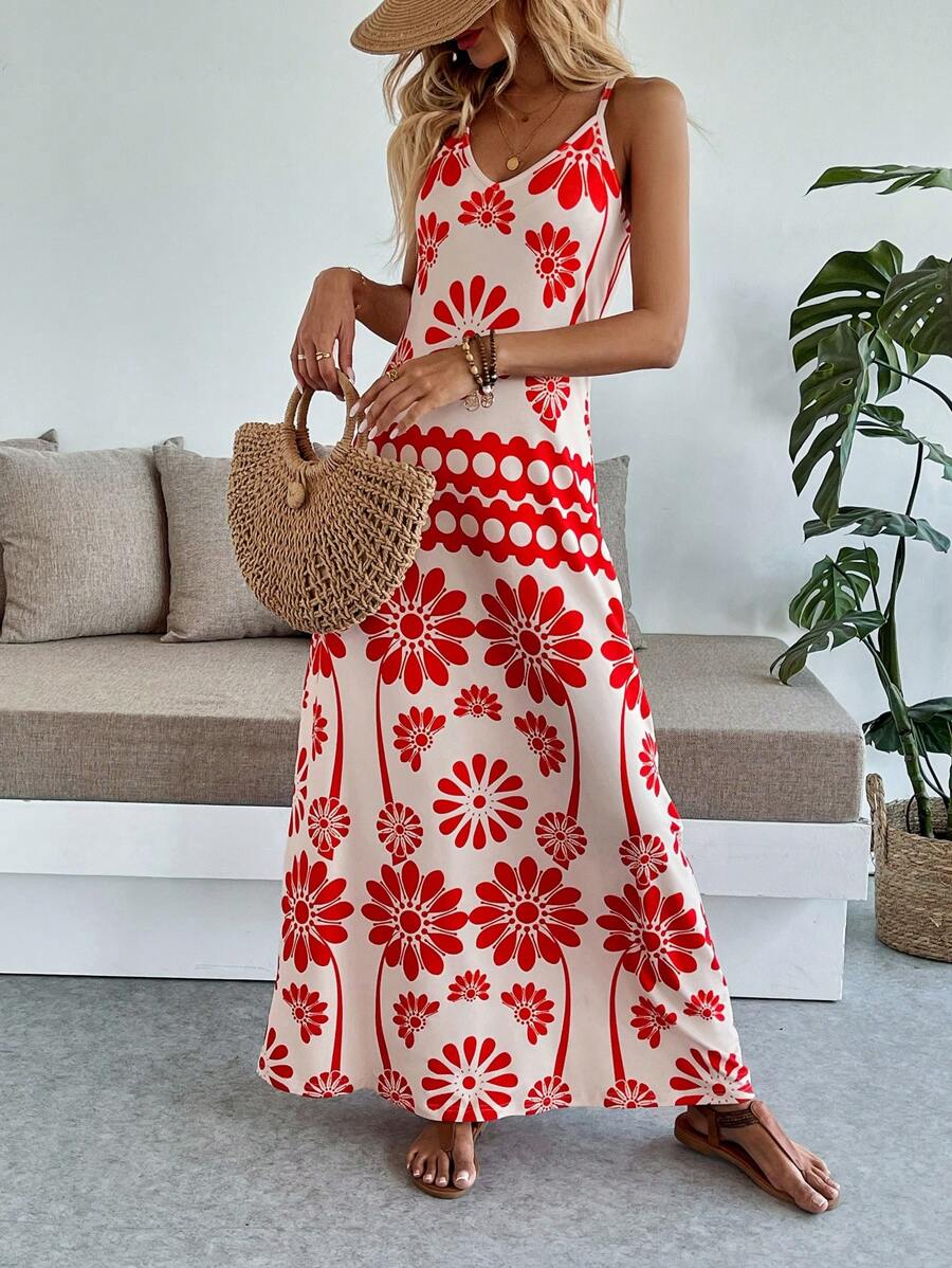 Vestido Aurora Longo Floral