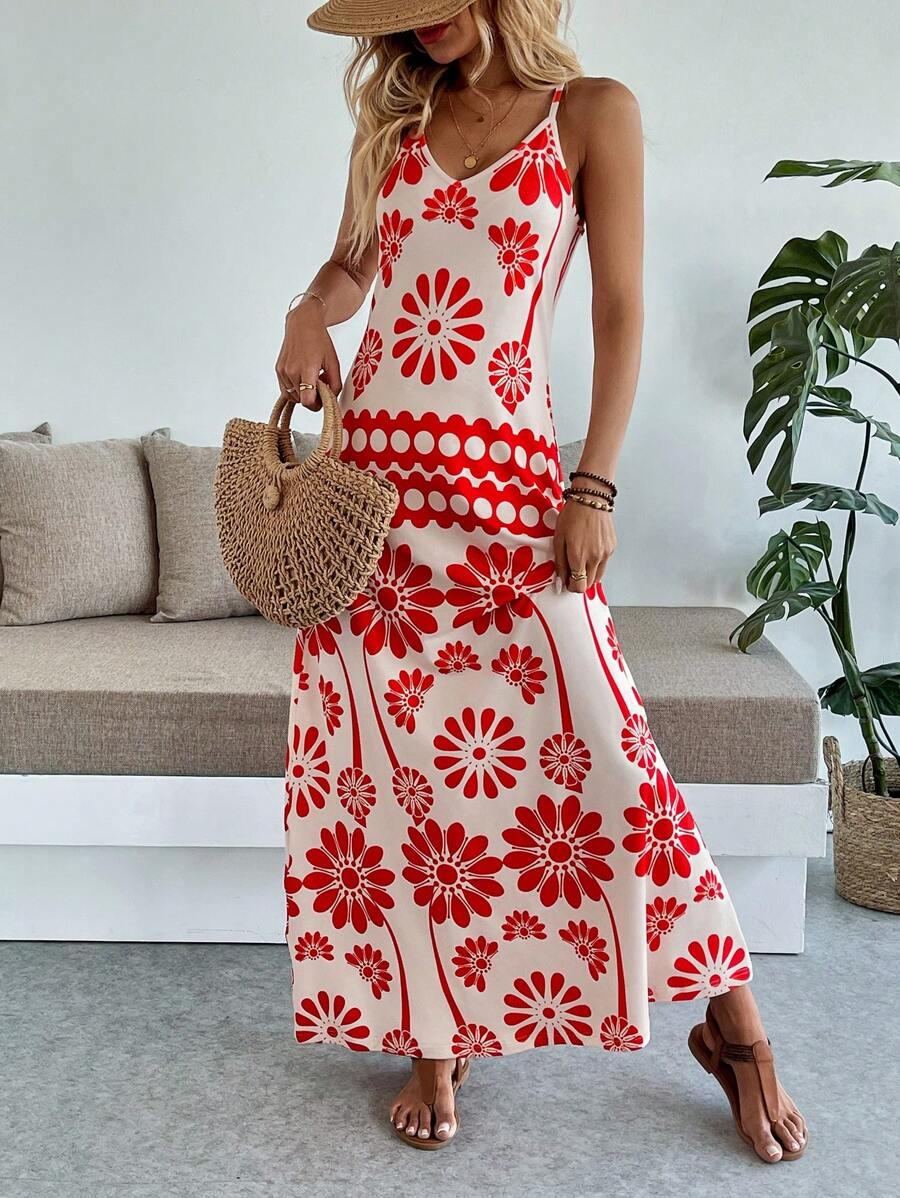 Vestido Aurora Longo Floral