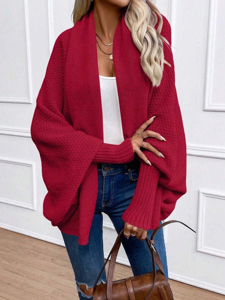 Cardigan Helena Tricô Alongado