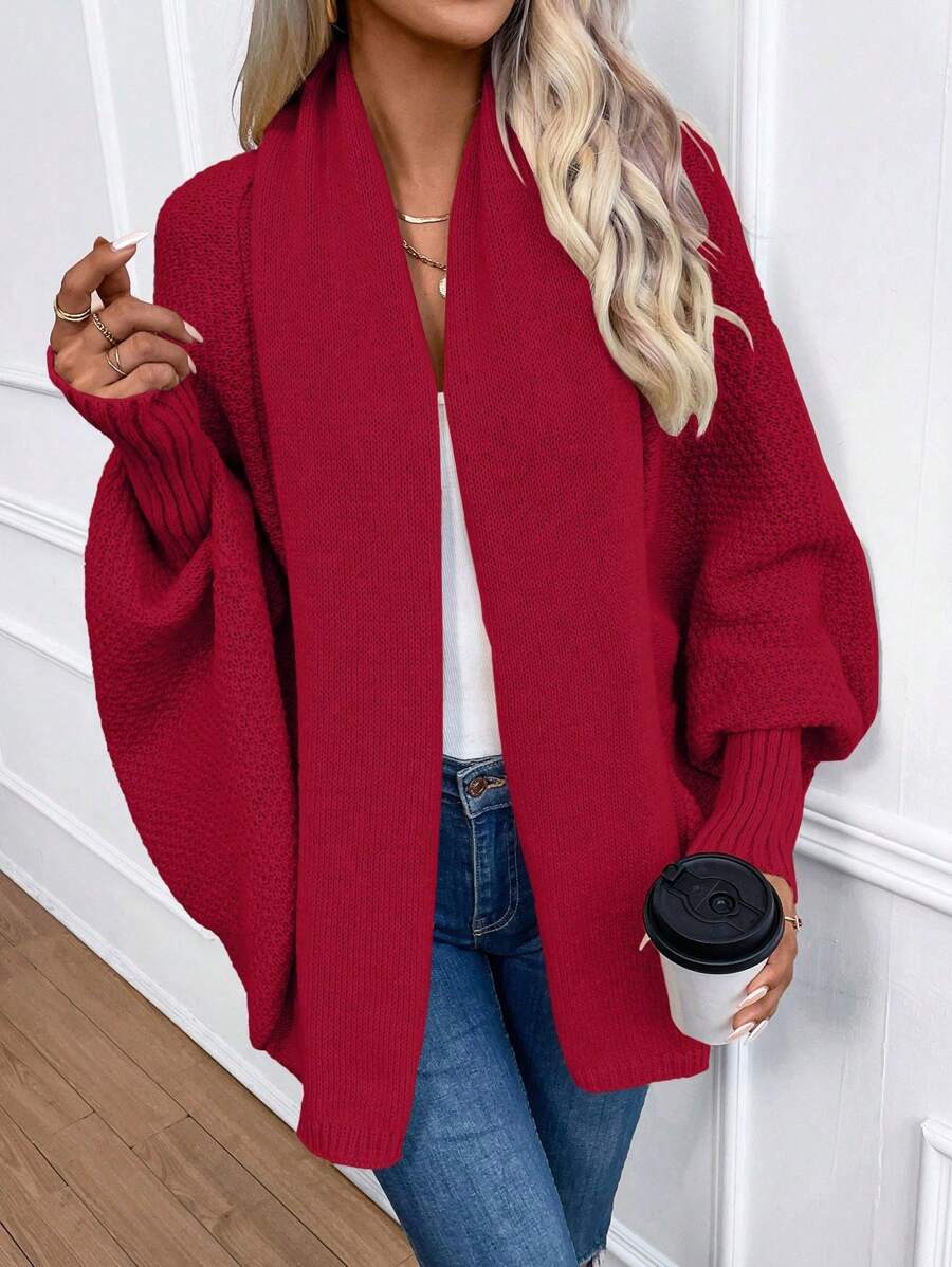 Cardigan Helena Tricô Alongado