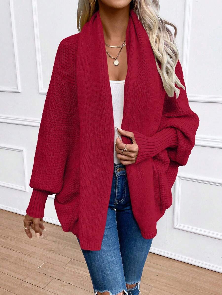 Cardigan Helena Tricô Alongado