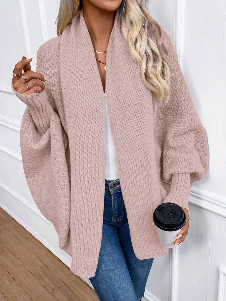 Cardigan Helena Tricô Alongado