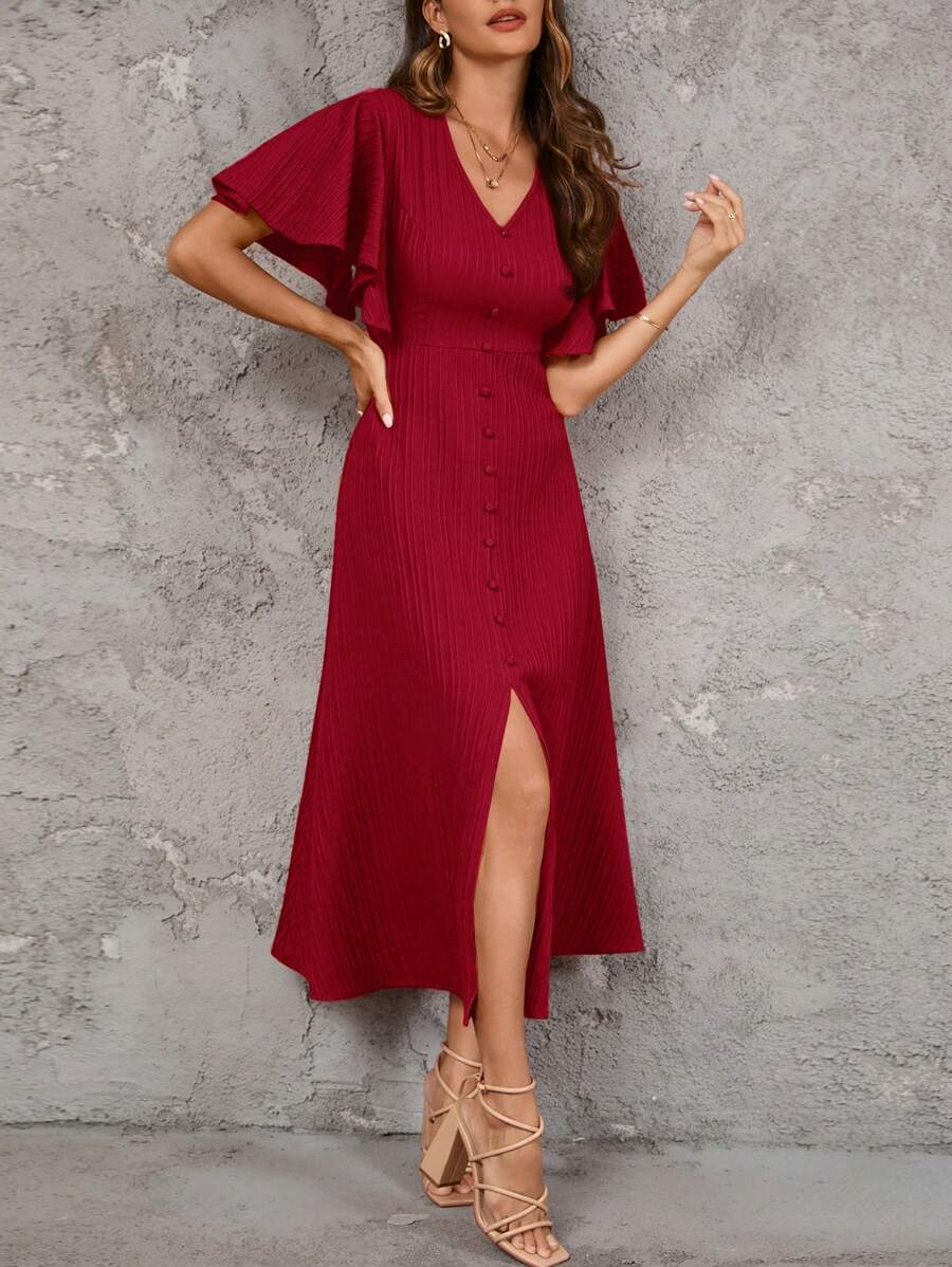 Vestido Camila com Botões Frontais