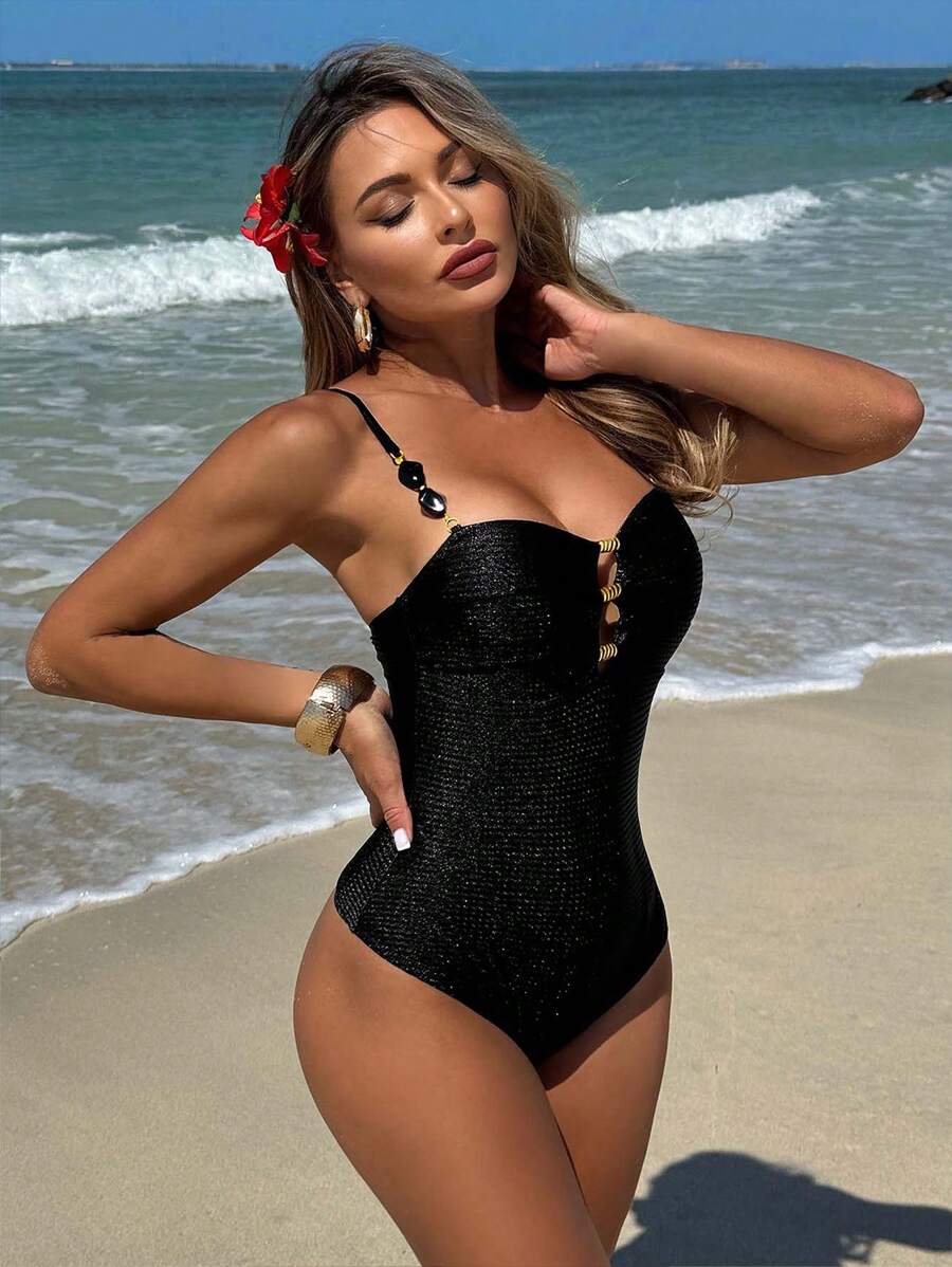 Maiô Cor Sólida Lorena Peça Única