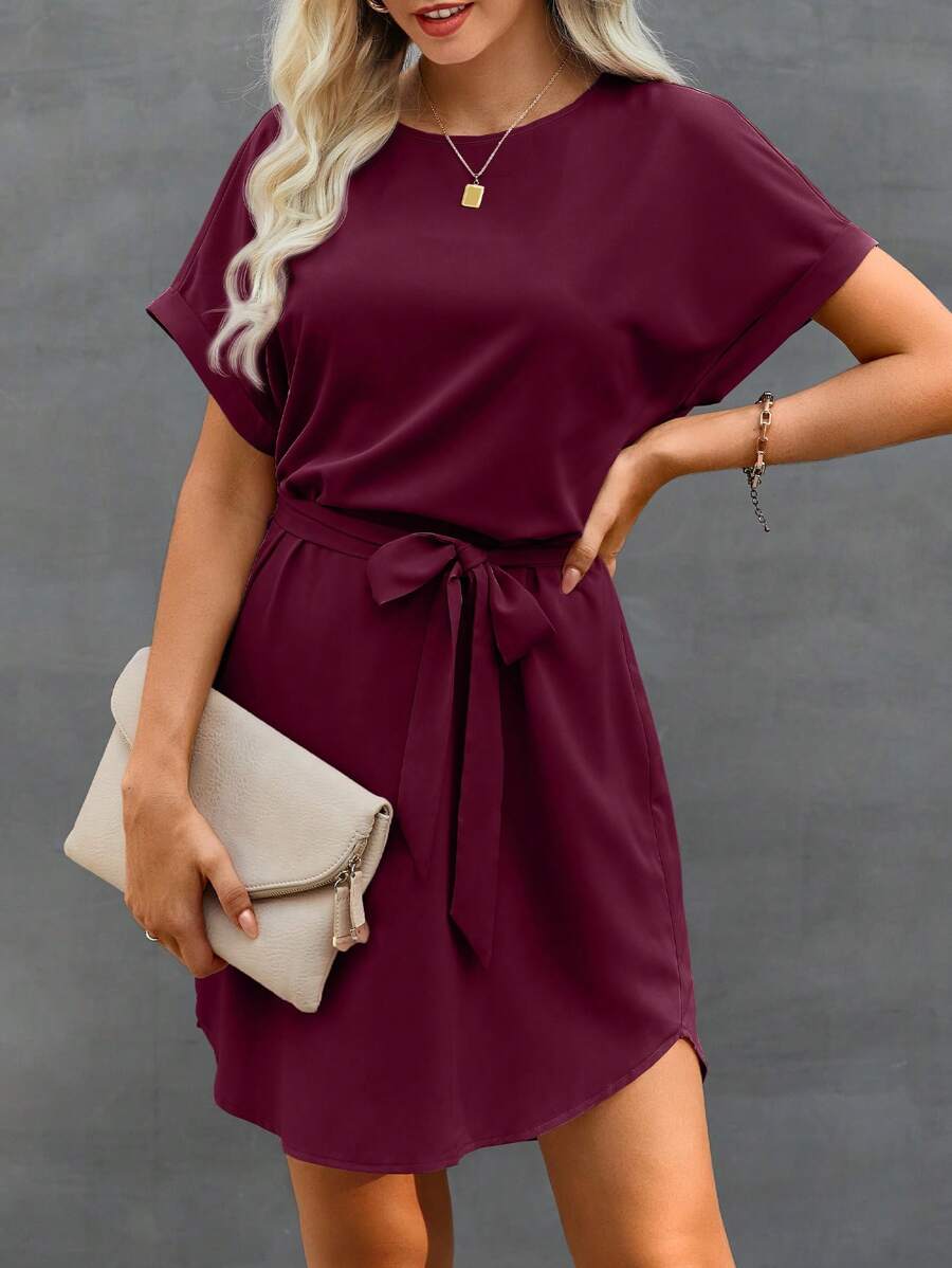Vestido Laura Curto com Amarração