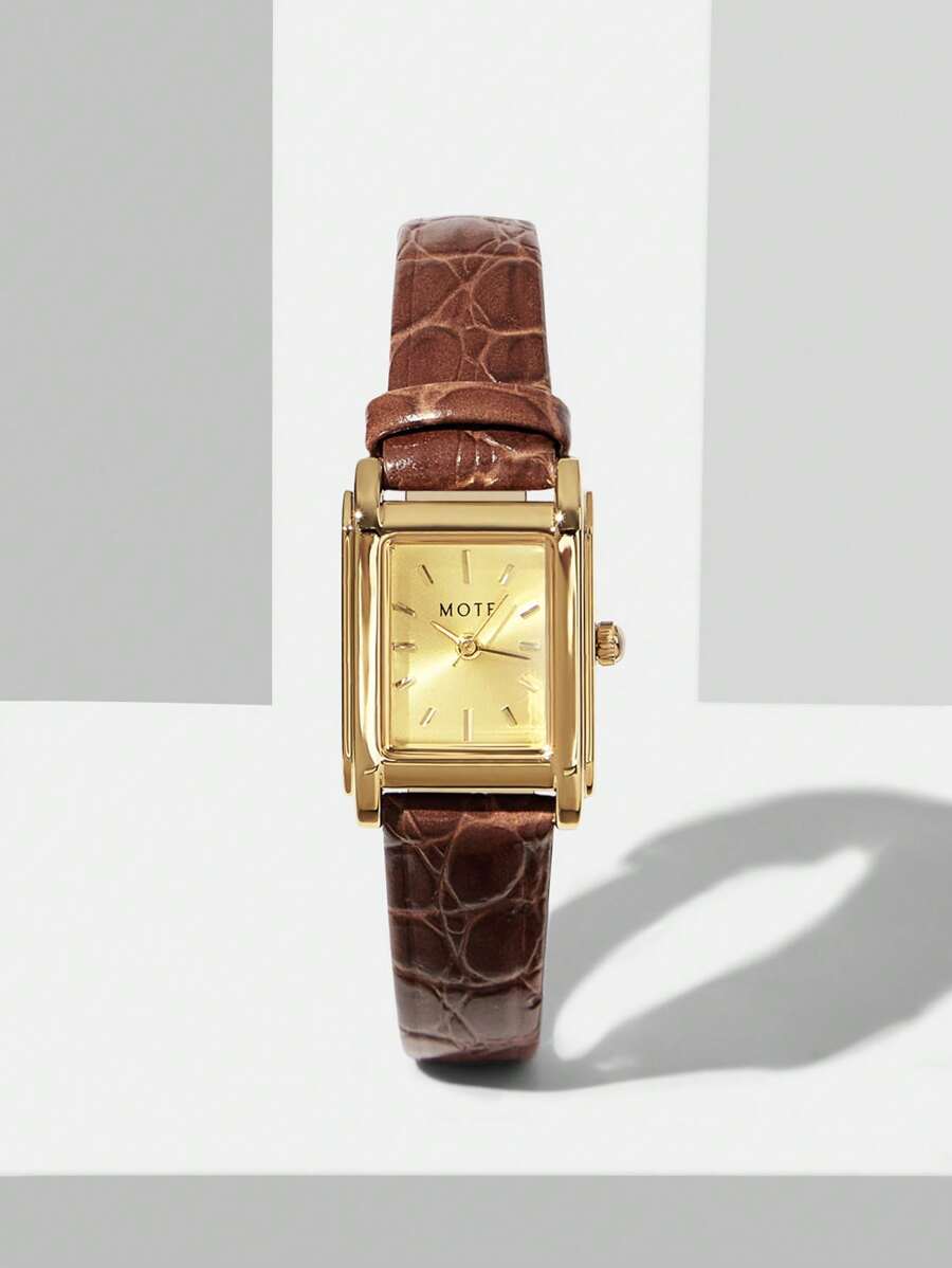 Relógio Lumière Carré Classic Banhado em Ouro 18K