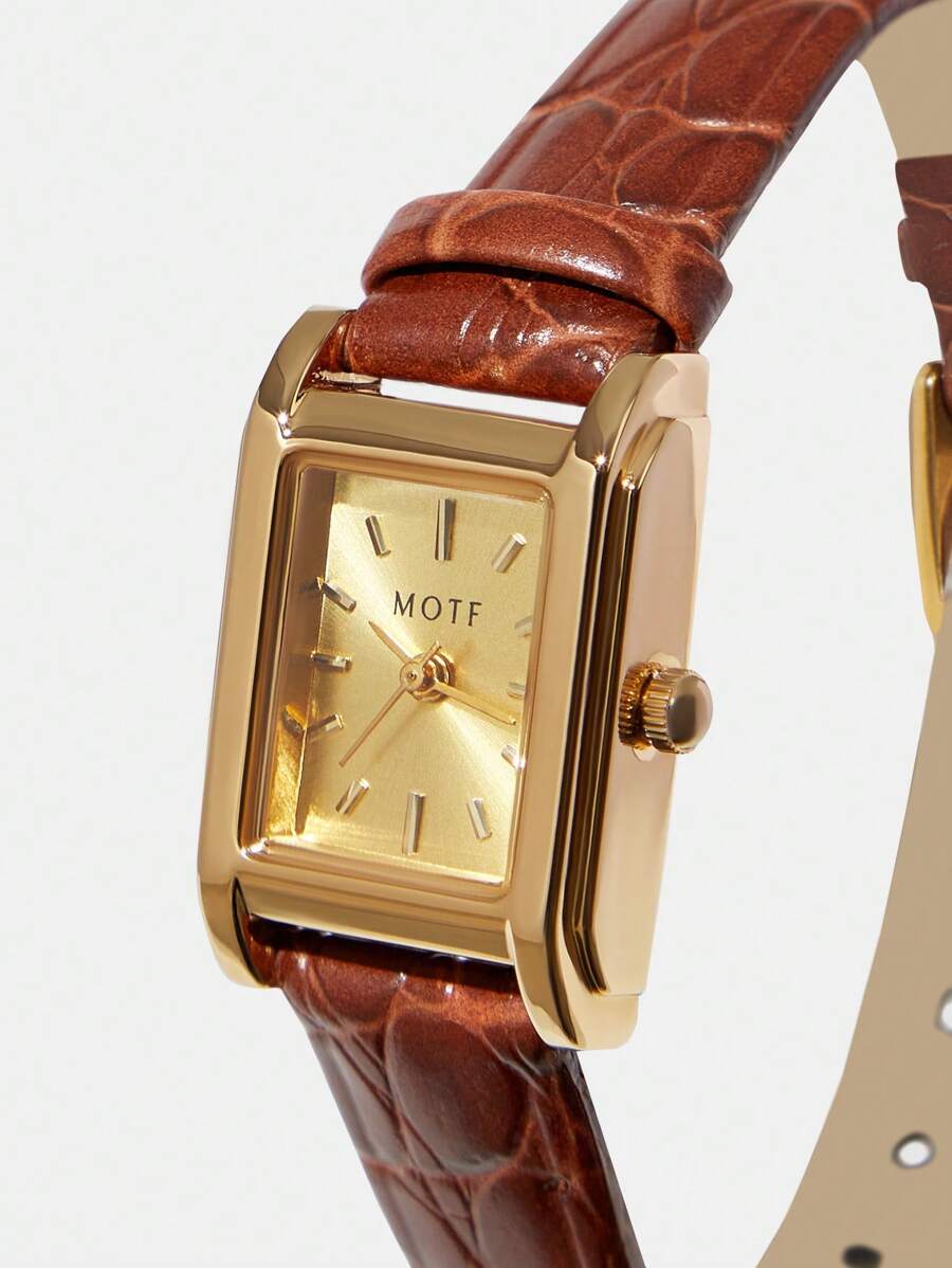 Relógio Lumière Carré Classic Banhado em Ouro 18K