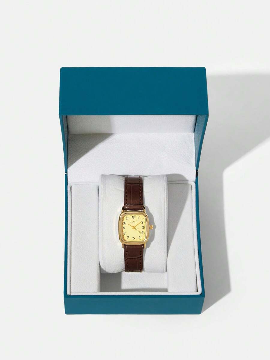 Relógio Héritage Douré Vintage Banhado em Ouro 18K
