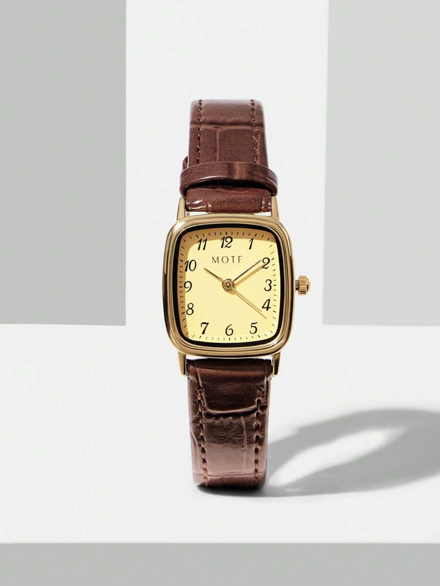 Relógio Héritage Douré Vintage Banhado em Ouro 18K
