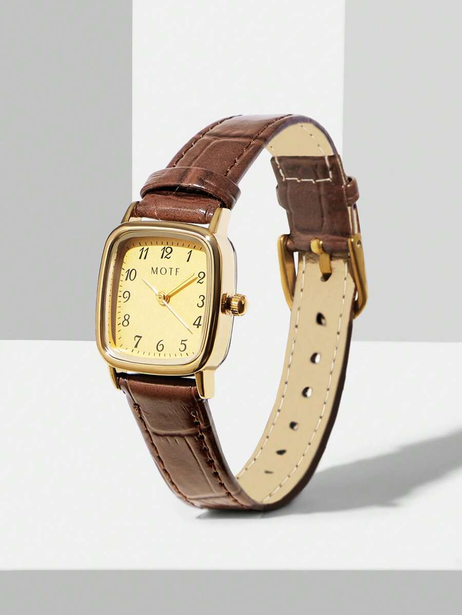 Relógio Héritage Douré Vintage Banhado em Ouro 18K