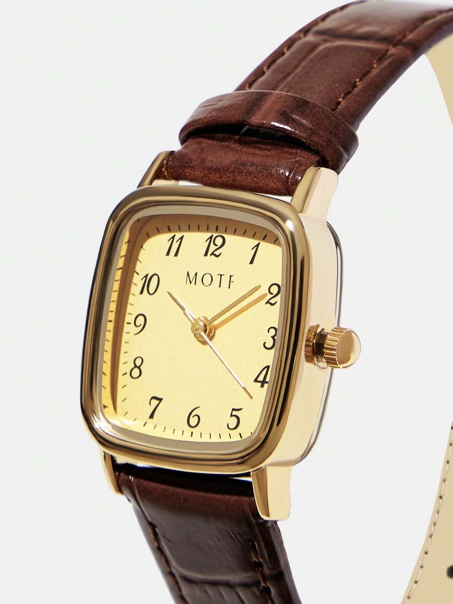 Relógio Héritage Douré Vintage Banhado em Ouro 18K
