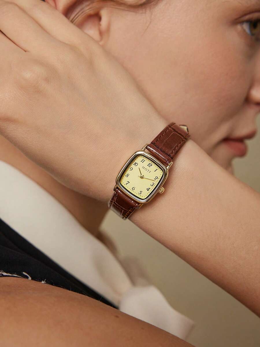 Relógio Héritage Douré Vintage Banhado em Ouro 18K